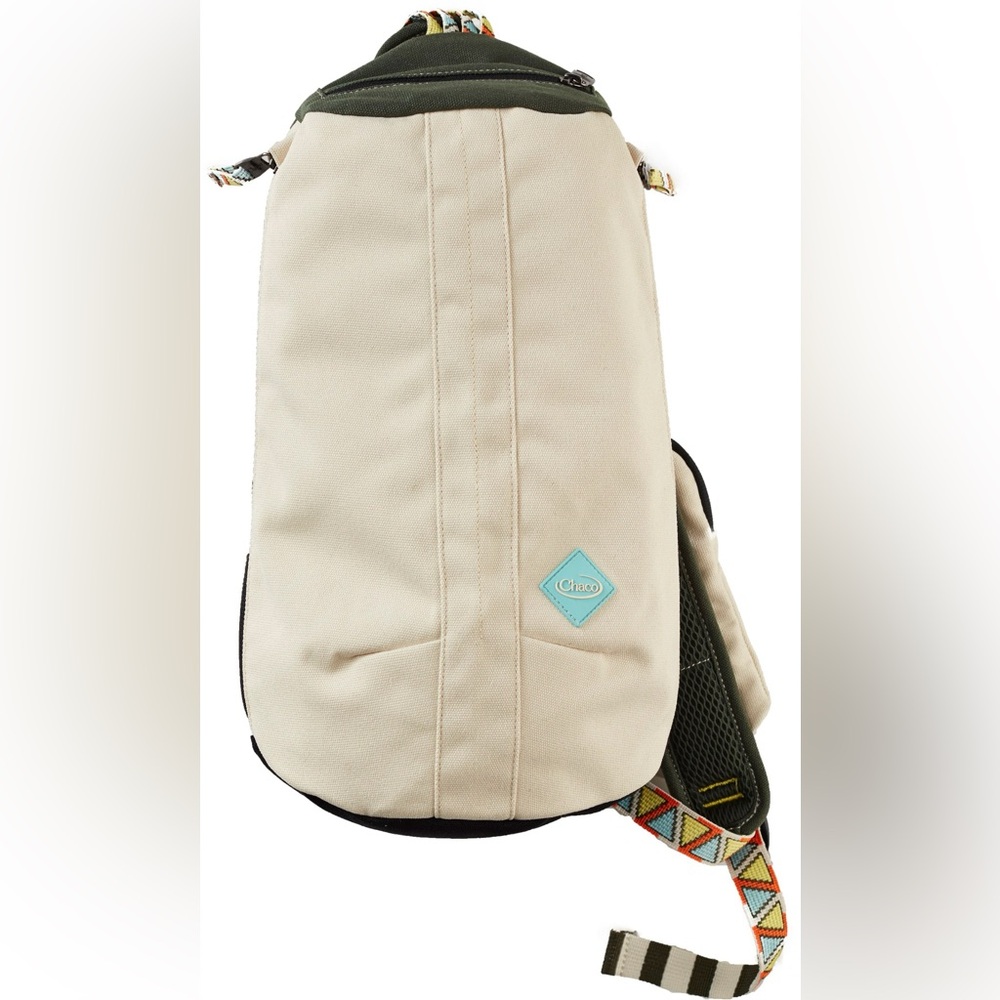 Chaco Radlands Sling BackPack daypack - Tan and sage green with Aztec print - Picture 2 of 8